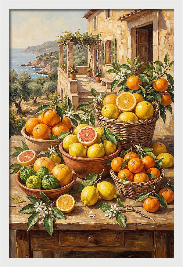 Citrus Abundance By The Sea