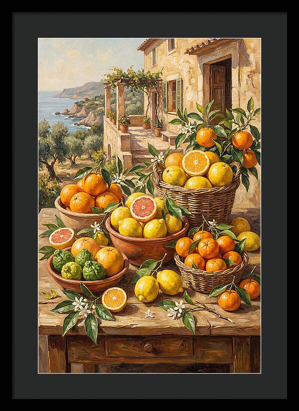 Citrus Abundance By The Sea