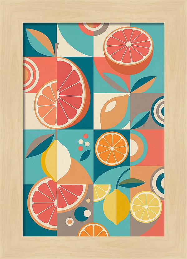 Citrus Fruit Mosaic