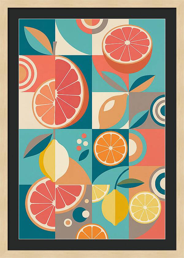 Citrus Fruit Mosaic