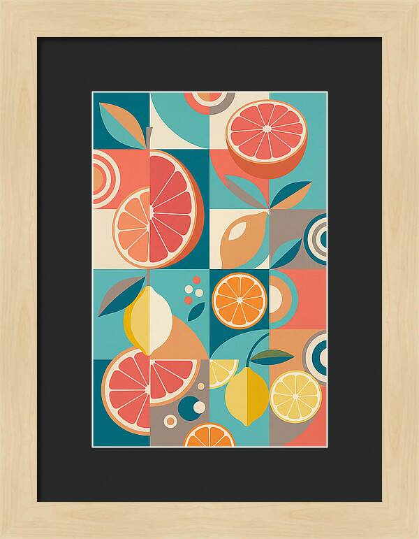 Citrus Fruit Mosaic