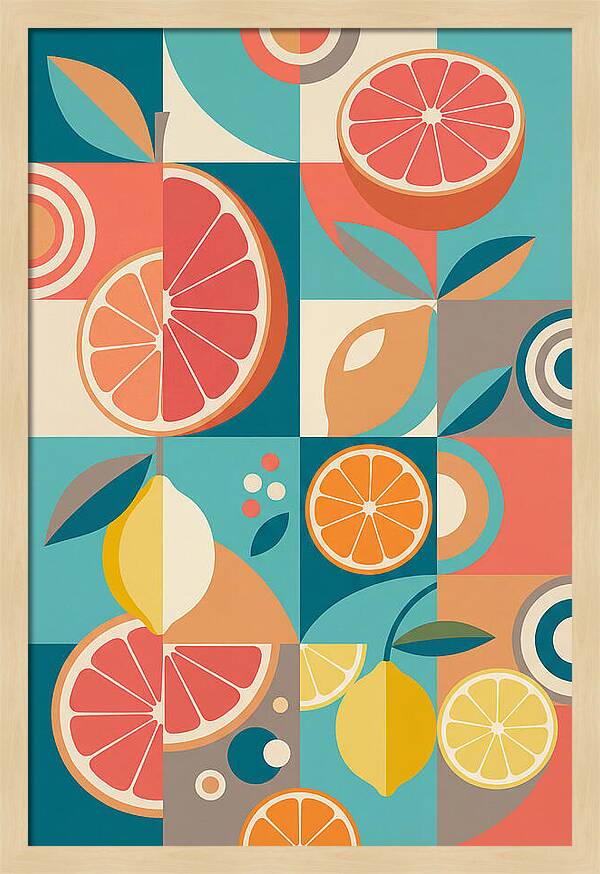 Citrus Fruit Mosaic