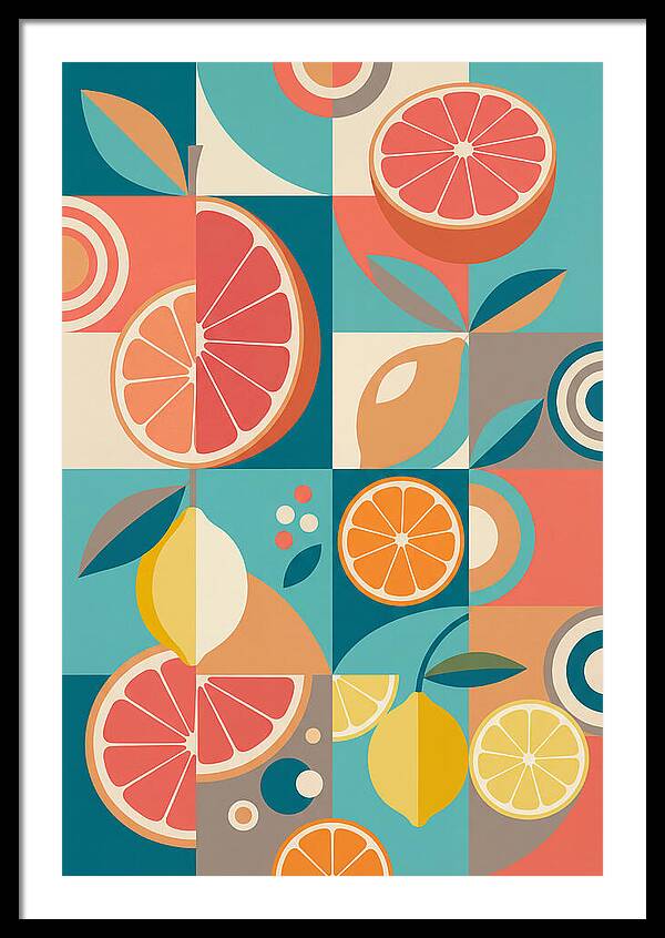 Citrus Fruit Mosaic