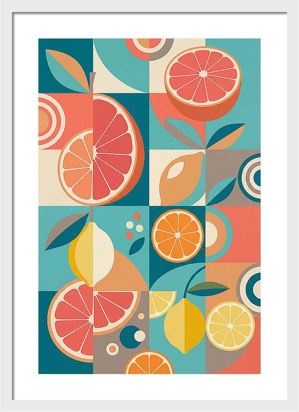 Citrus Fruit Mosaic