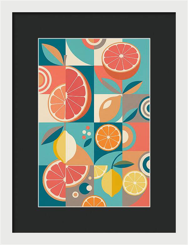Citrus Fruit Mosaic