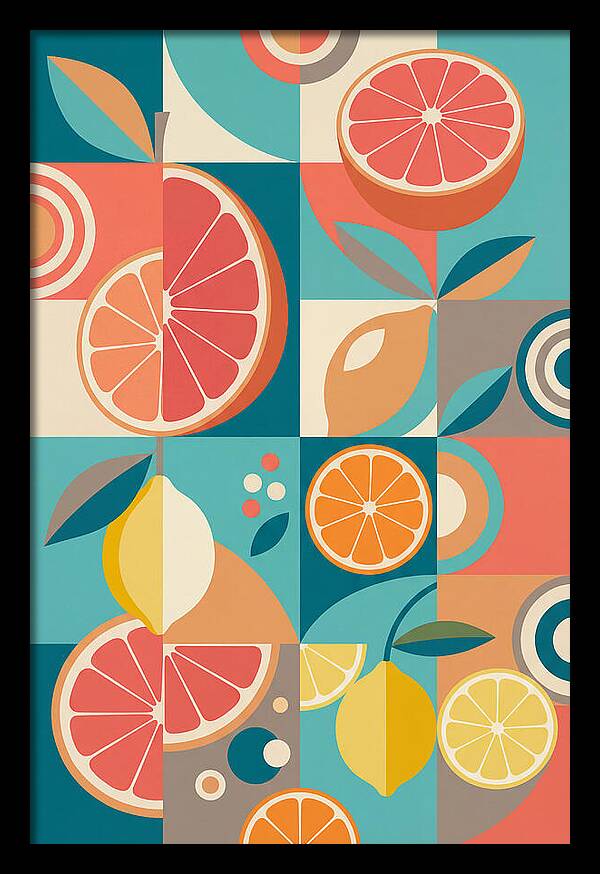 Citrus Fruit Mosaic