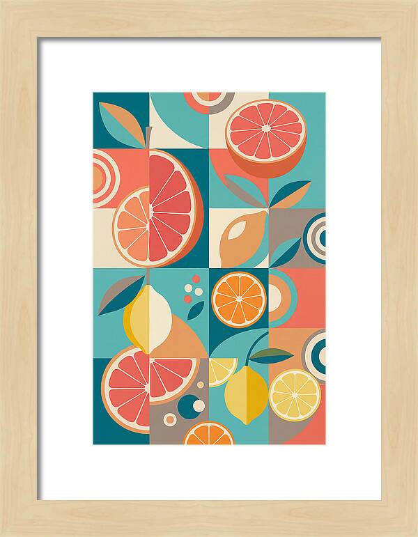 Citrus Fruit Mosaic