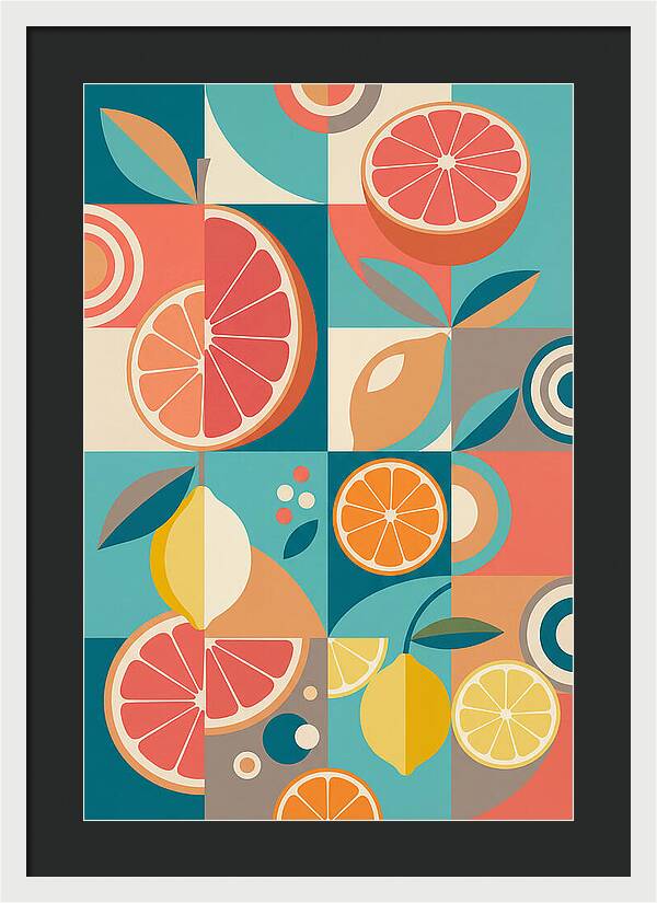 Citrus Fruit Mosaic