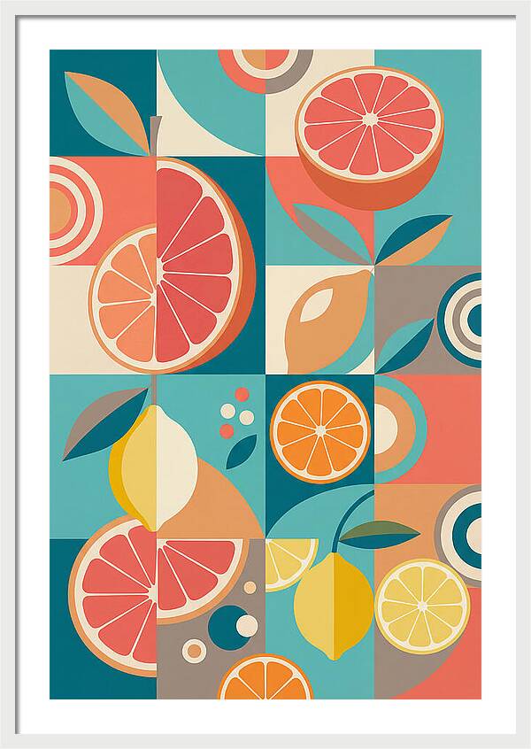 Citrus Fruit Mosaic