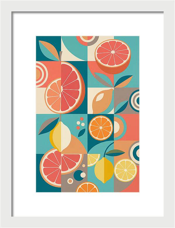 Citrus Fruit Mosaic