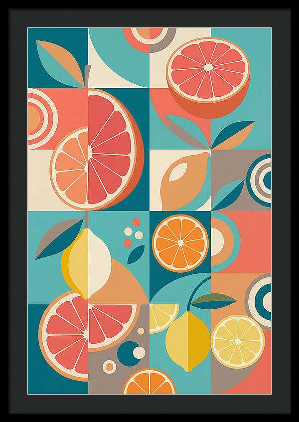 Citrus Fruit Mosaic