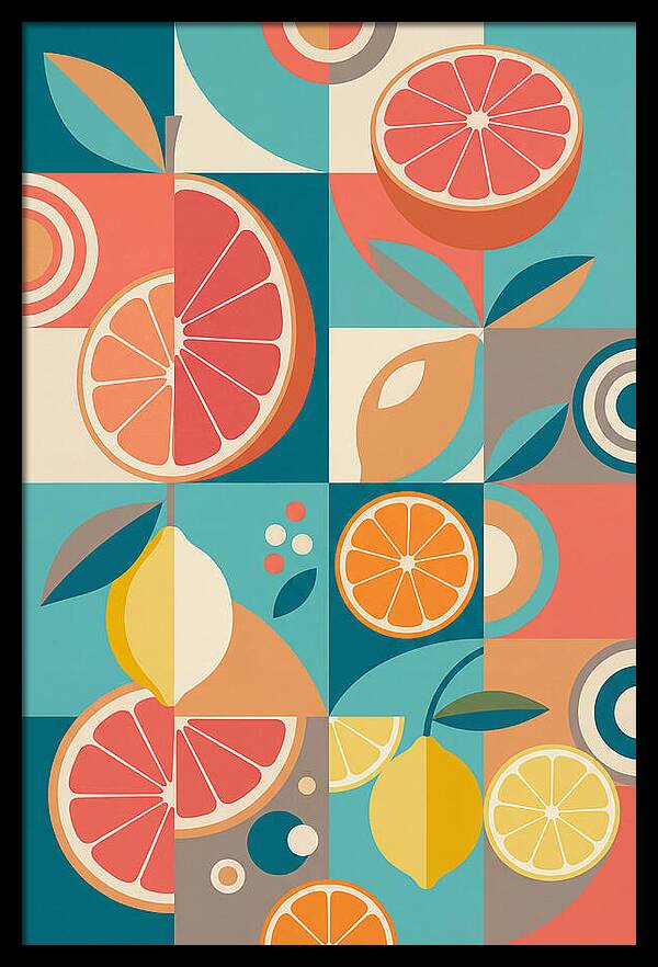 Citrus Fruit Mosaic