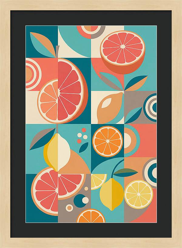 Citrus Fruit Mosaic