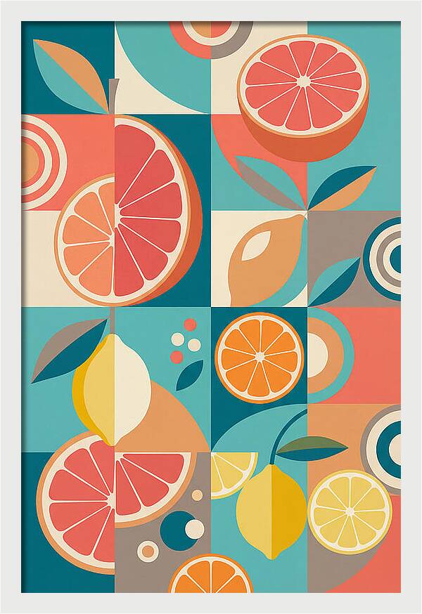 Citrus Fruit Mosaic