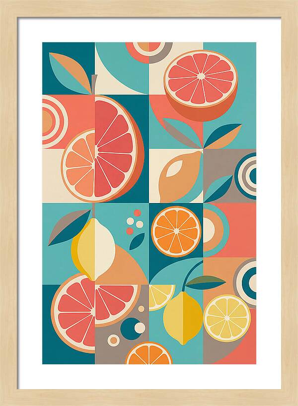 Citrus Fruit Mosaic