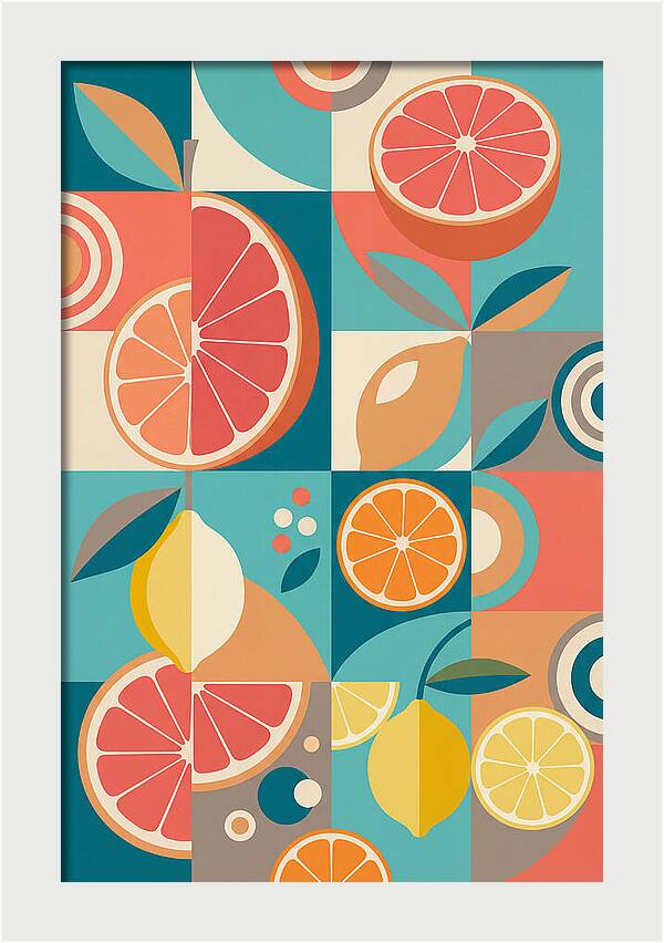 Citrus Fruit Mosaic