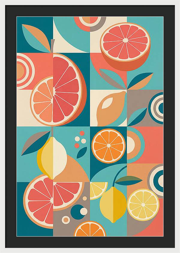 Citrus Fruit Mosaic