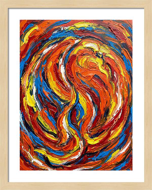 Citrus Fruit Swirl