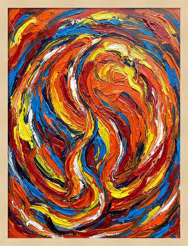 Citrus Fruit Swirl