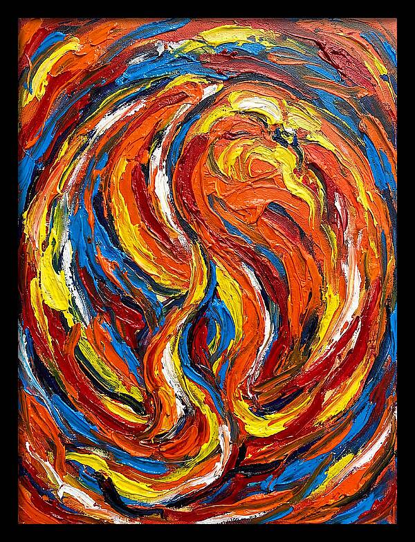 Citrus Fruit Swirl