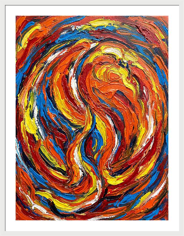 Citrus Fruit Swirl