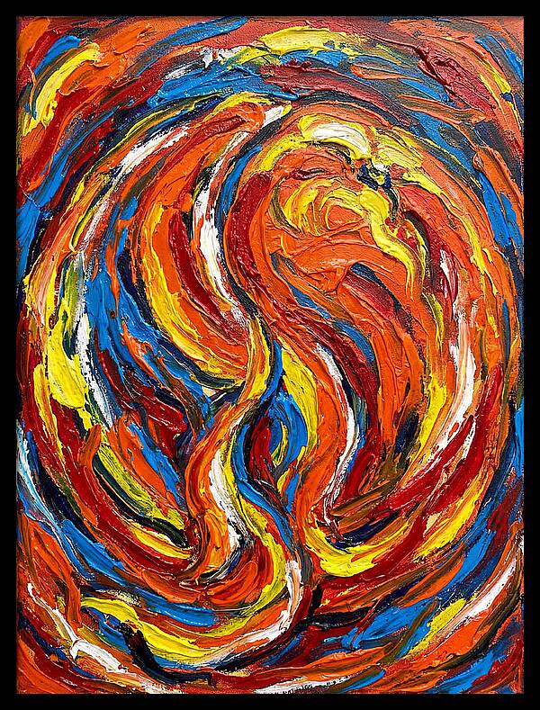 Citrus Fruit Swirl