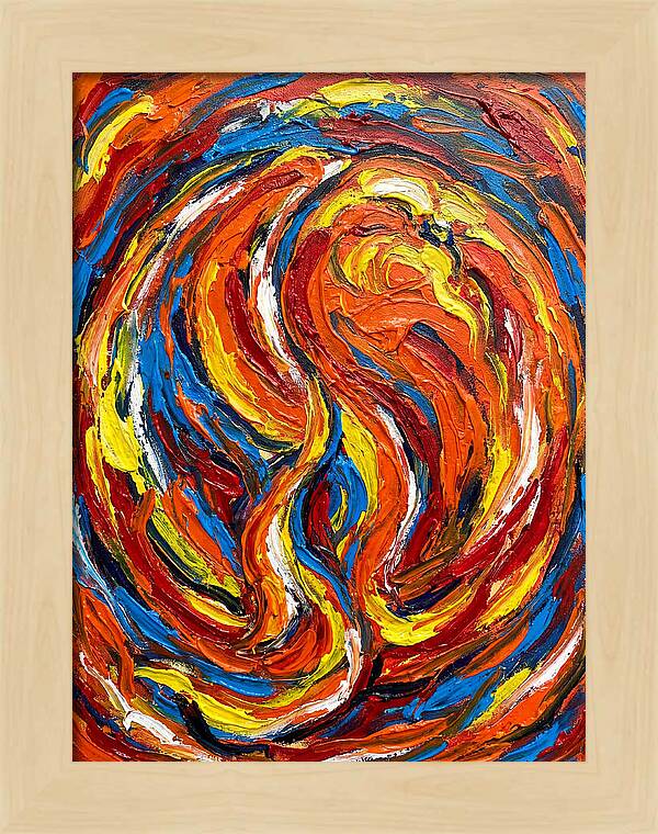 Citrus Fruit Swirl