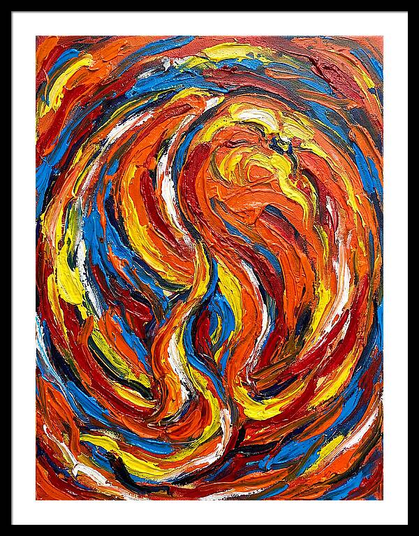 Citrus Fruit Swirl