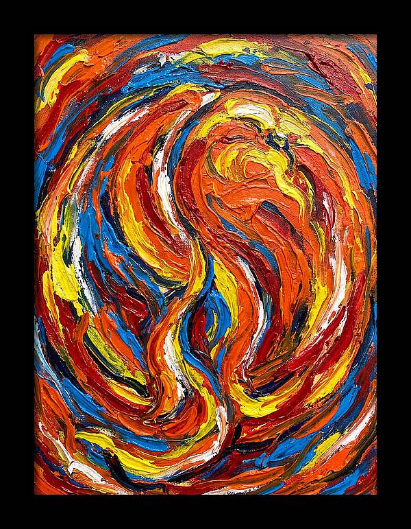Citrus Fruit Swirl