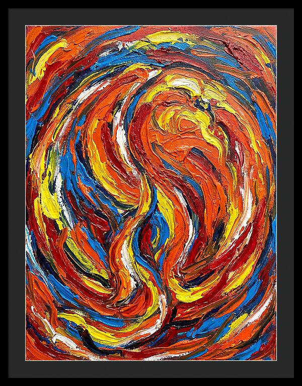 Citrus Fruit Swirl