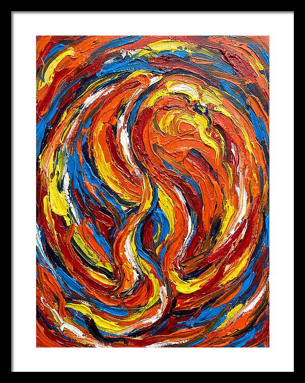 Citrus Fruit Swirl