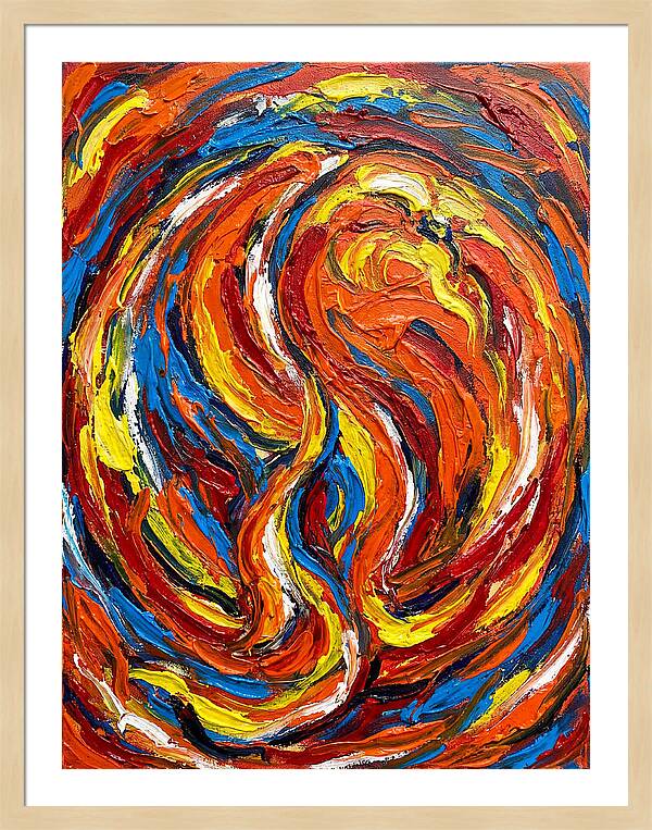 Citrus Fruit Swirl