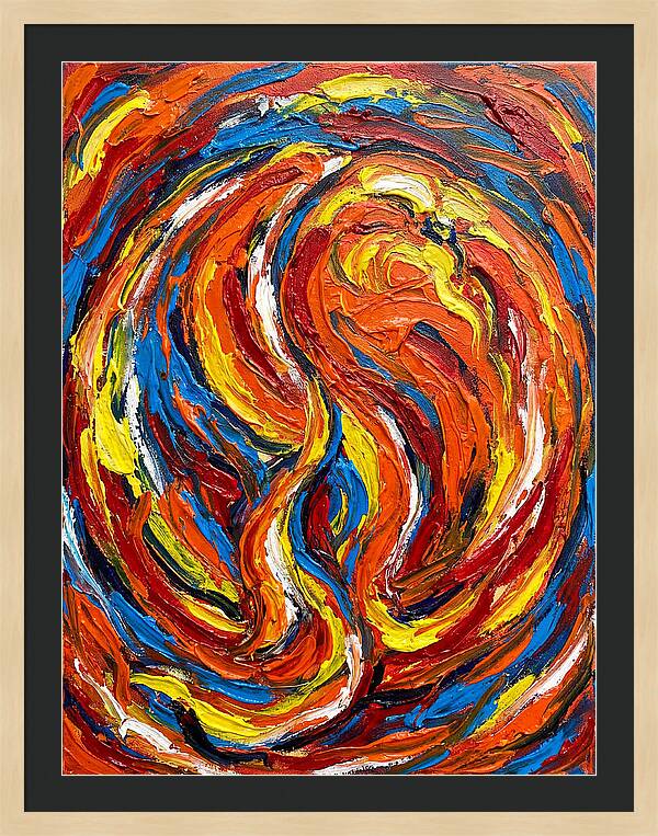 Citrus Fruit Swirl