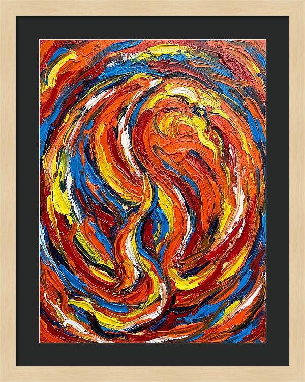 Citrus Fruit Swirl