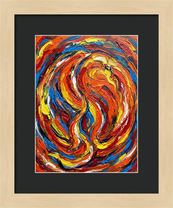 Citrus Fruit Swirl