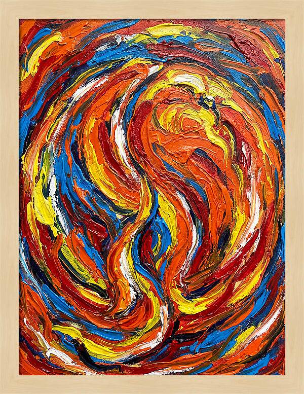 Citrus Fruit Swirl