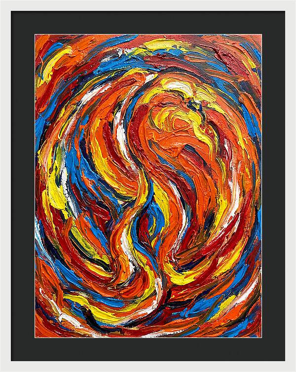 Citrus Fruit Swirl