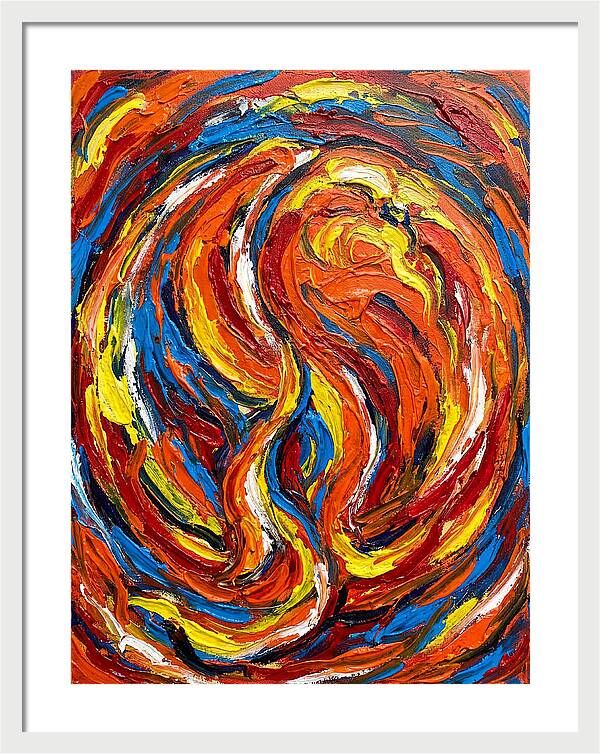 Citrus Fruit Swirl
