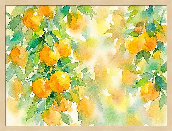 Citrus Orchard Serenity 1844