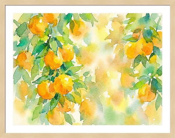 Citrus Orchard Serenity 1844