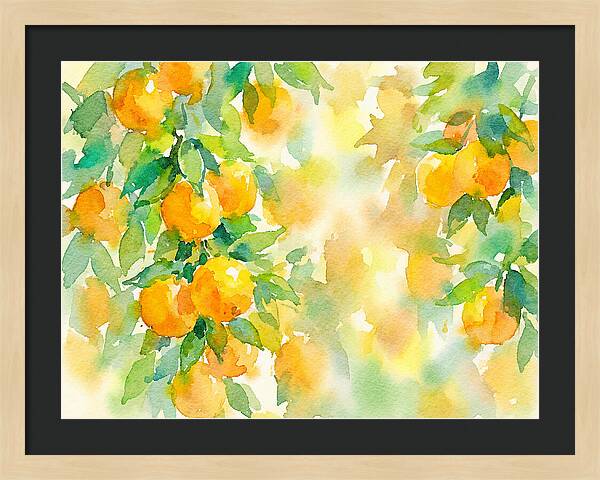 Citrus Orchard Serenity 1844