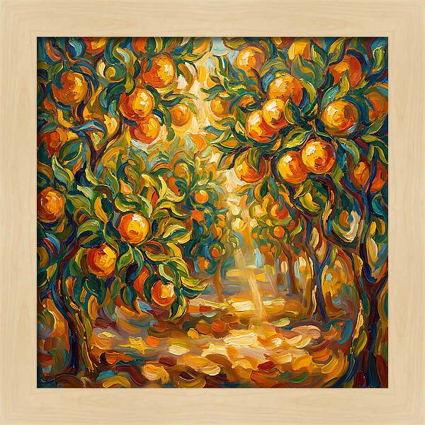 Citrus Orchard Tranquility