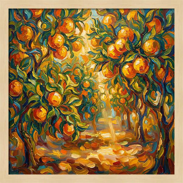 Citrus Orchard Tranquility