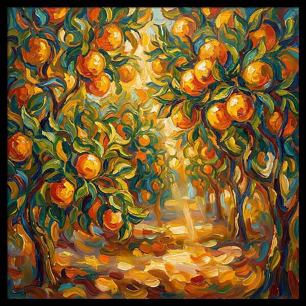 Citrus Orchard Tranquility