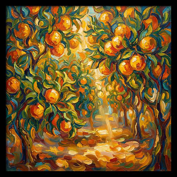 Citrus Orchard Tranquility