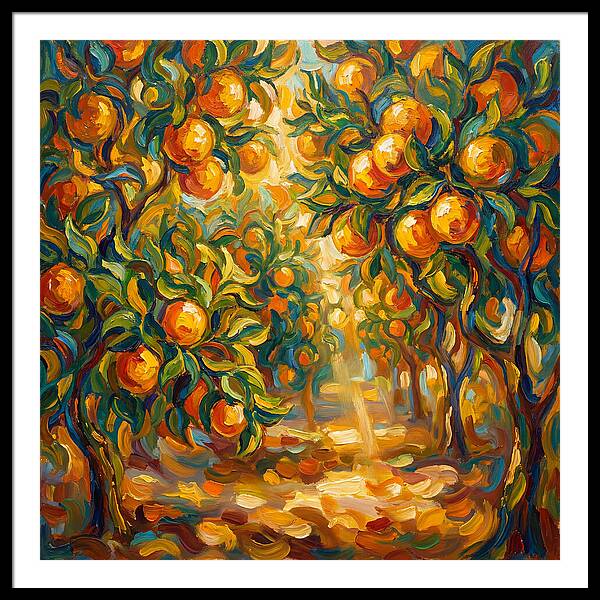 Citrus Orchard Tranquility