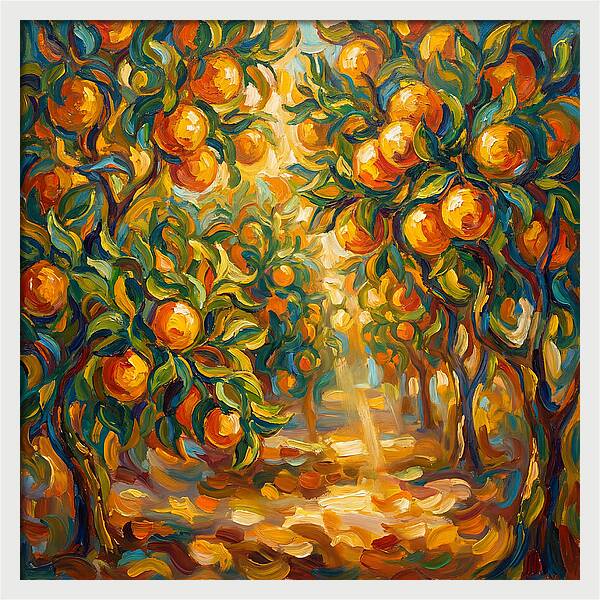 Citrus Orchard Tranquility