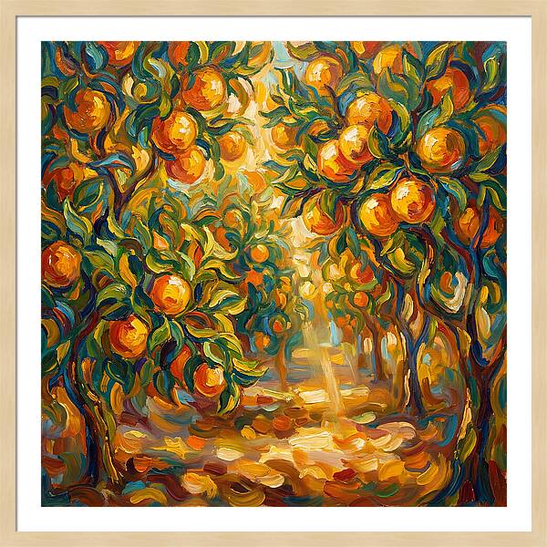 Citrus Orchard Tranquility