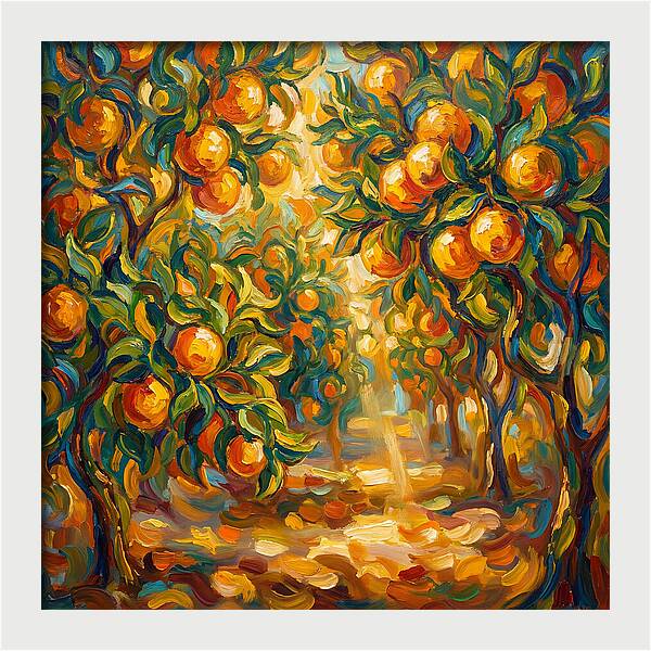 Citrus Orchard Tranquility