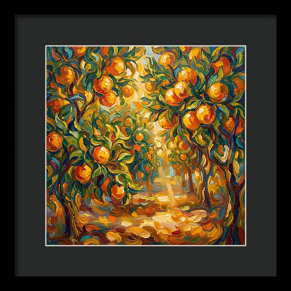 Citrus Orchard Tranquility